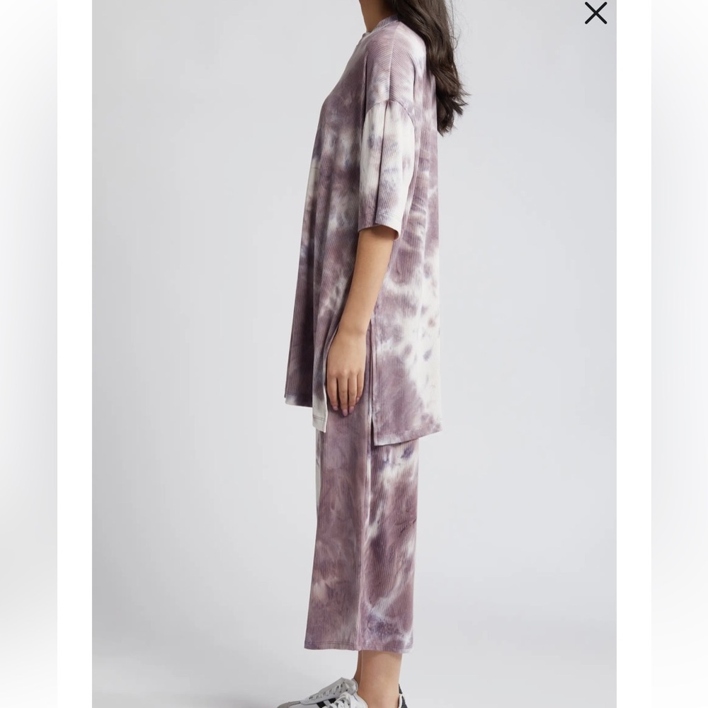 Purple Wide Leg Cropped Pants Dressed in Lala set. New with tags! - Picture 3 of 4